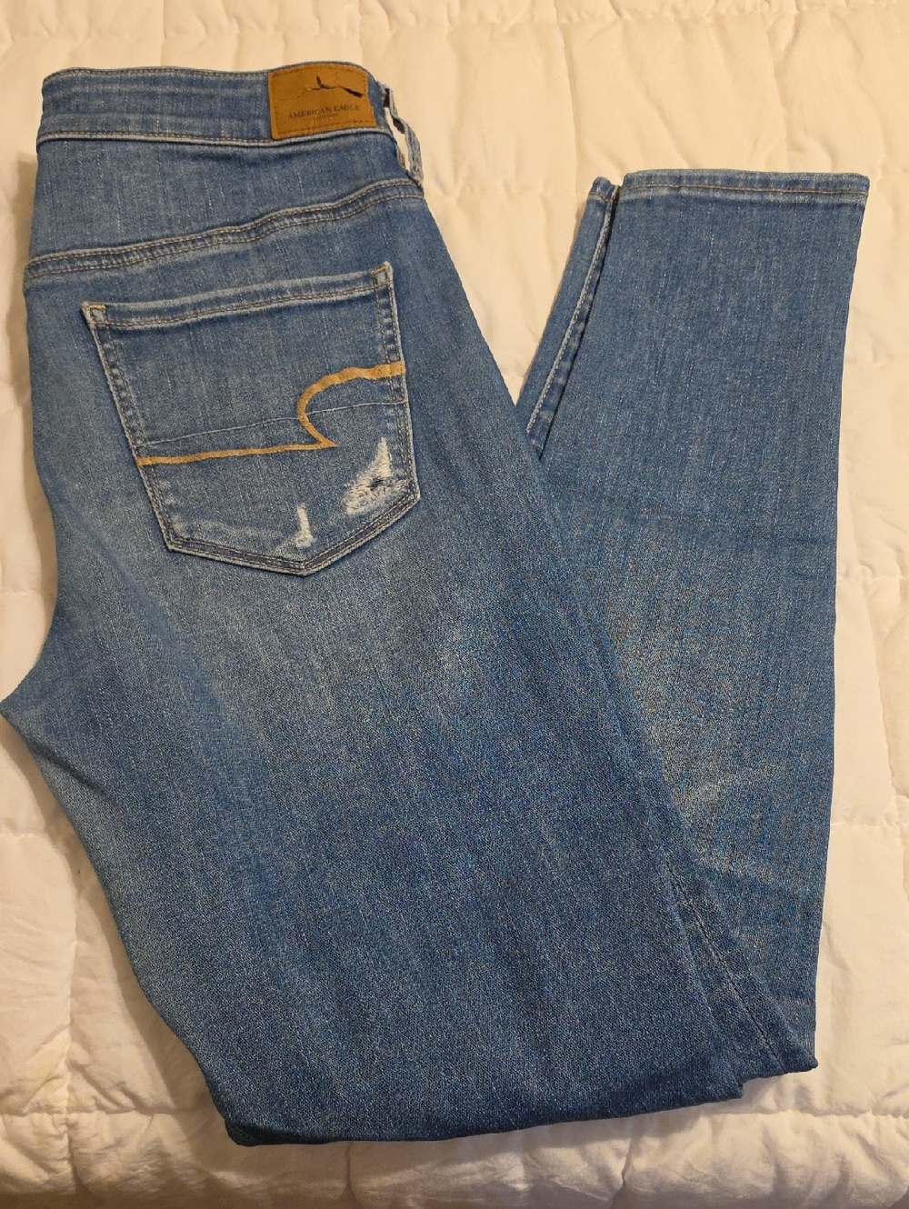 American Eagle Outfitters Light Blue Skinny Jeans